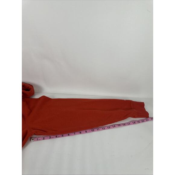 Carhartt Force Pullover Hoodie Red Mens Size Large Relaxed Fit - Picture 7 of 8